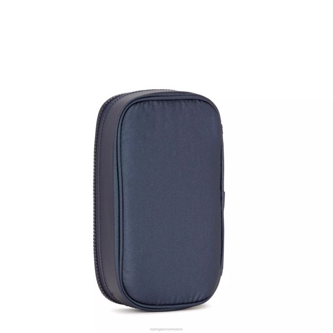 Kipling Kvinder 50 kuglepenne metallisk etui XVLD599 kuglepenne og penalhuse admiral blå