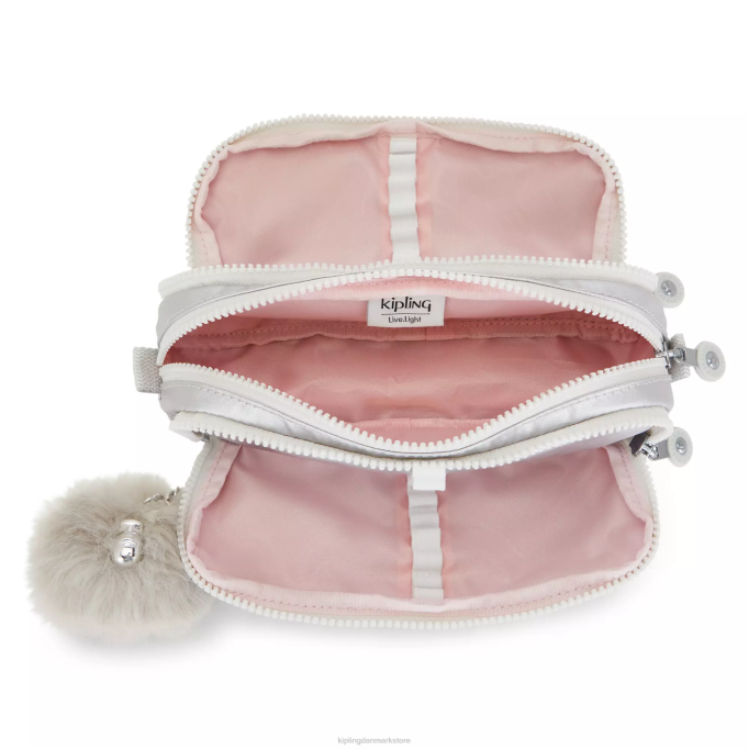Kipling Kvinder gitroy metallisk penalhus XVLD602 kuglepenne og penalhuse slik metallic