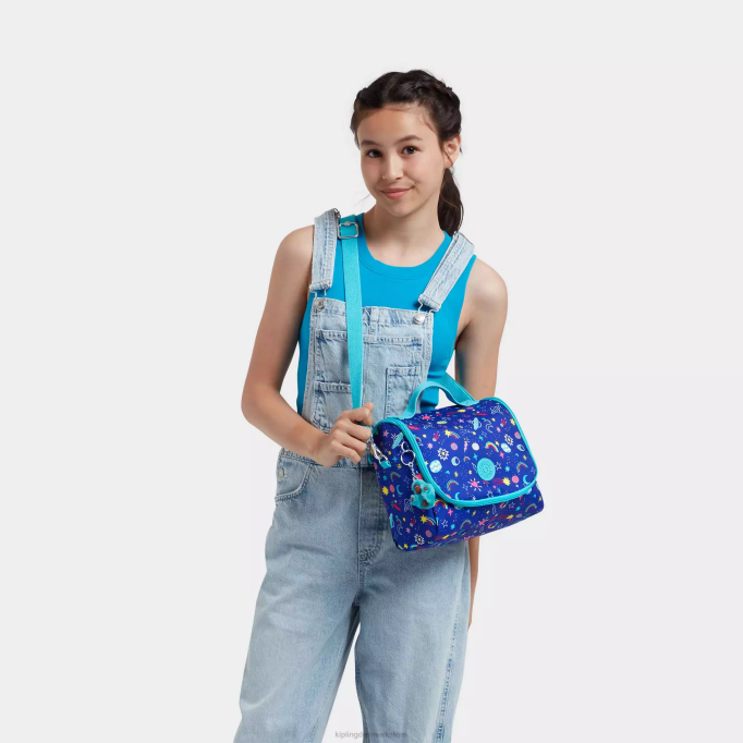 Kipling Kvinder ny madpose med kichirou-tryk XVLD635 madposer galakse gimmicks