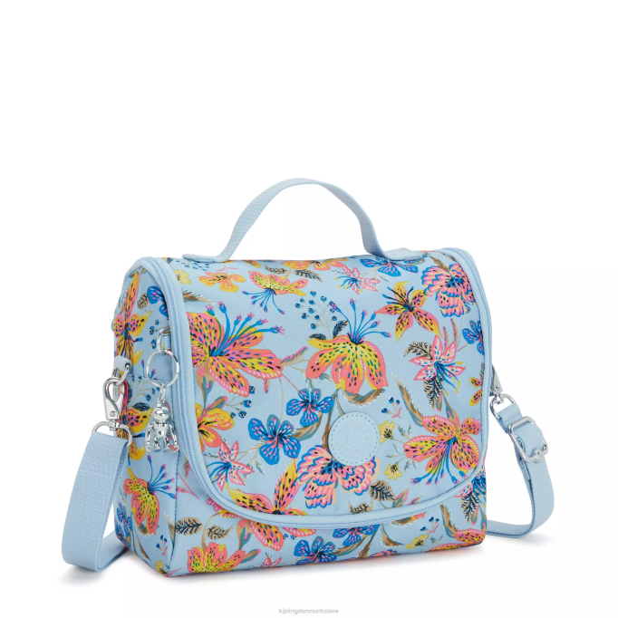 Kipling Kvinder ny madpose med kichirou-tryk XVLD641 madposer vilde blomster