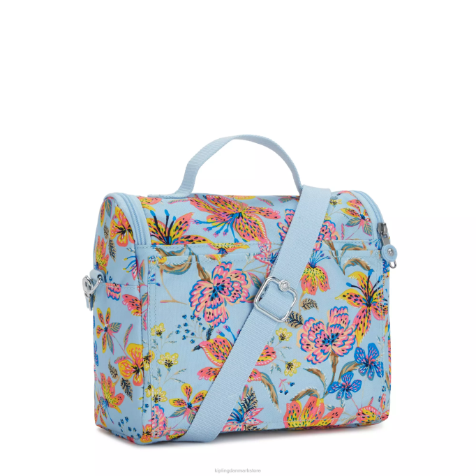 Kipling Kvinder ny madpose med kichirou-tryk XVLD641 madposer vilde blomster
