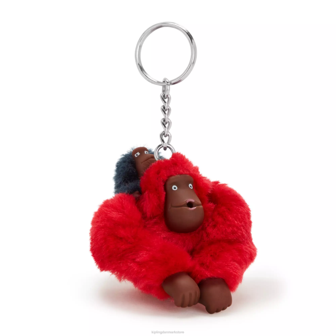 Kipling Kvinder mor og baby mor og baby sven abe nøglering XVLD687 nøgleringe kirsebær tonal