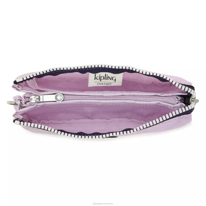 Kipling Kvinder kreativitet stor pose XVLD540 poser blid lilla blok
