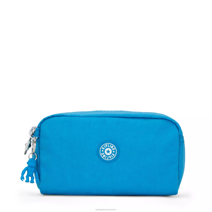 Kipling Kvinder skinnende pose XVLD315 poser ivrig blå