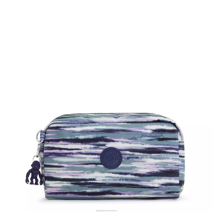Kipling Kvinder skinnetrykt pose XVLD528 poser børste striber