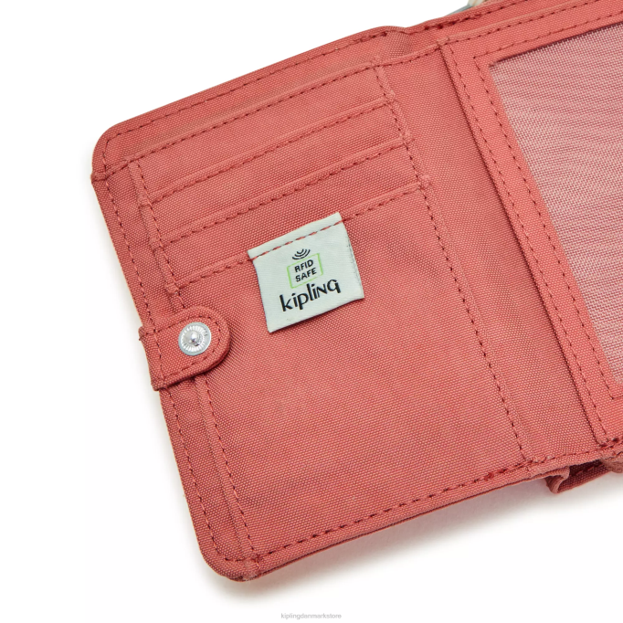 Kipling Kvinder penge elsker lille tegnebog XVLD297 punge og armbånd vintage pink