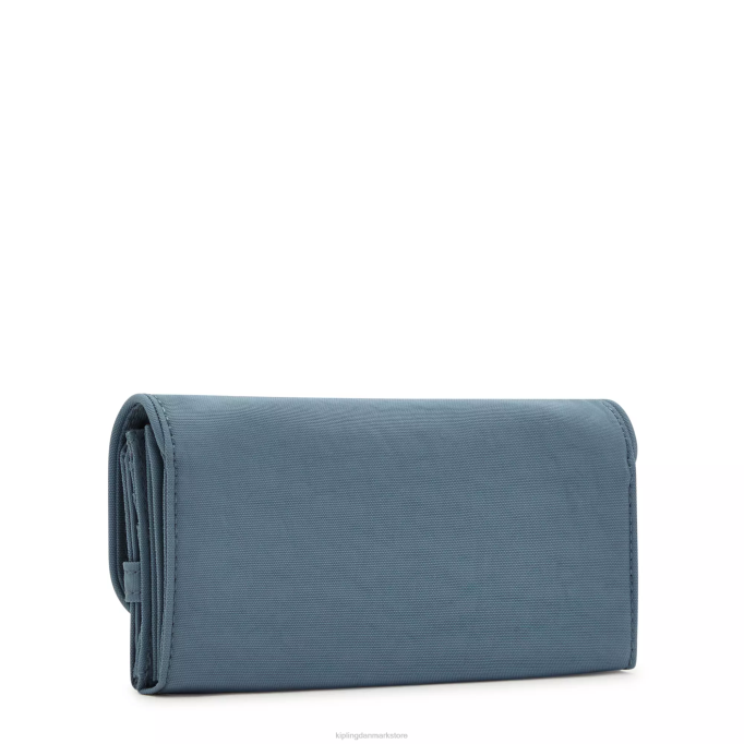 Kipling Kvinder penge land snap tegnebog XVLD286 punge og armbånd børste blå