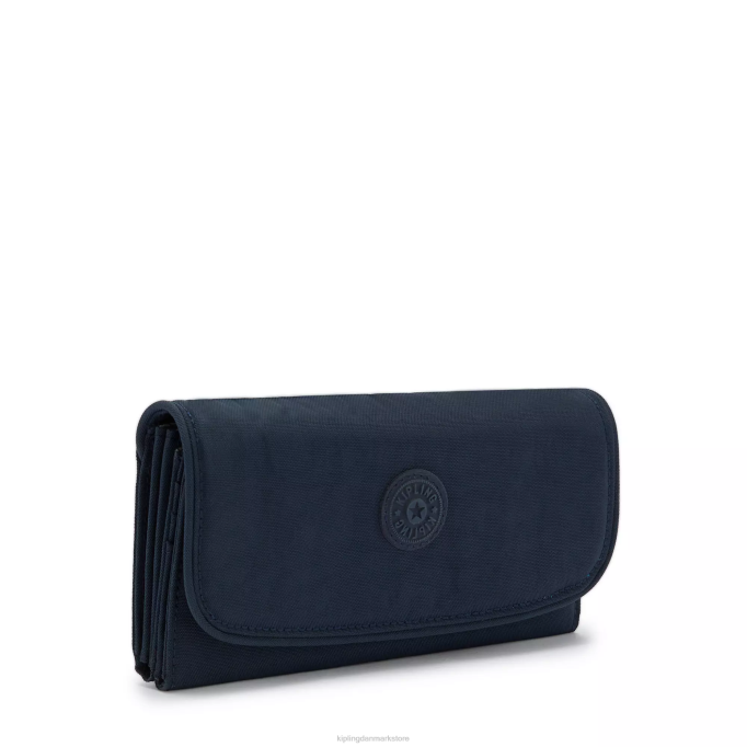 Kipling Kvinder penge land snap tegnebog XVLD288 punge og armbånd blå blå