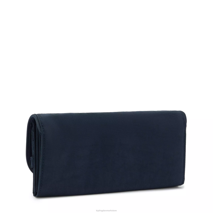 Kipling Kvinder penge land snap tegnebog XVLD288 punge og armbånd blå blå