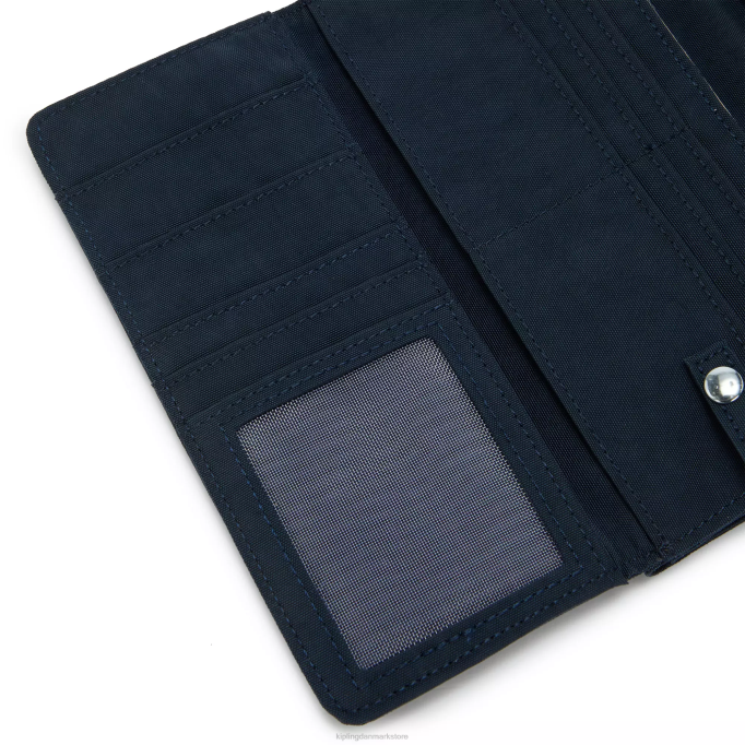 Kipling Kvinder penge land snap tegnebog XVLD288 punge og armbånd blå blå