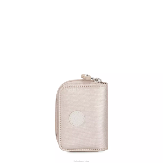 Kipling Kvinder top metallisk pung XVLD567 punge og armbånd metallisk glød